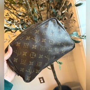 Louis Vuitton Brown Monogram Toiletry Bag